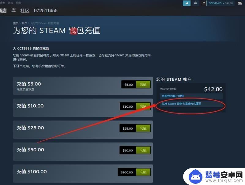 steam礼物卡怎么用(steam礼物卡用不了)