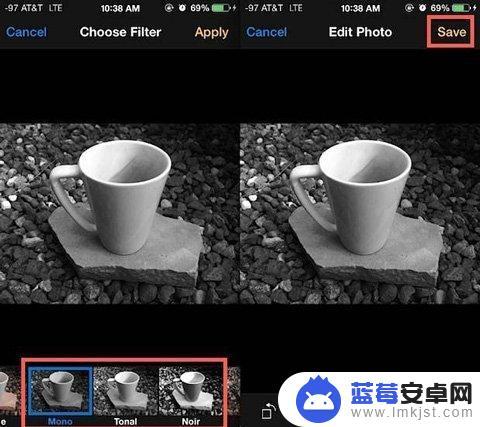 苹果手机怎么把图片变成黑白 iphone怎样将彩色照片转换成黑白照片