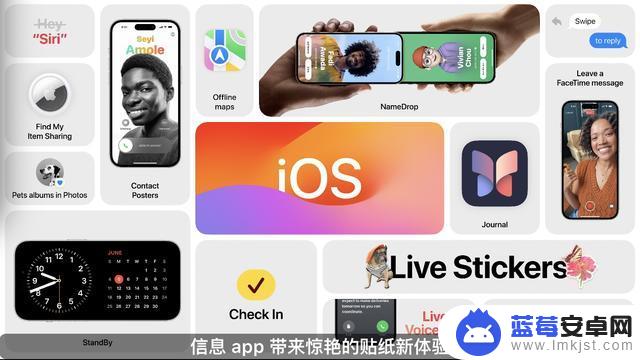 苹果发布iOS 17：全新待机+更酷隔空投送，Siri进化