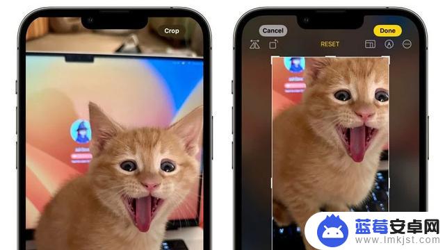 iOS 17升级“照片”应用，为“裁剪”引入新操作逻辑