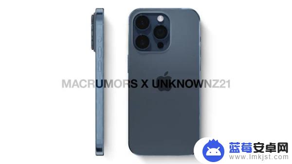 iPhone 15 Pro渲染图曝光 新增深蓝配色配钛金属边框