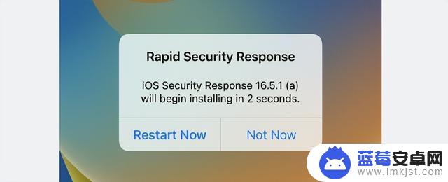 来啦！iOS 16.5.1（a）安全响应，修复网页漏洞