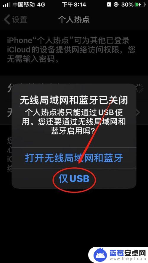 iphone怎么usb给电脑开热点 笔记本电脑通过USB连接iPhone热点方法