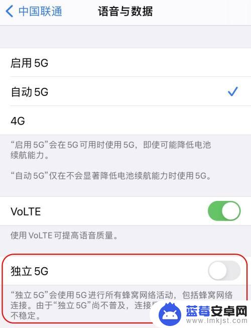 苹果手机5gsa流量怎么使用 iPhone如何开启5G网络SA服务