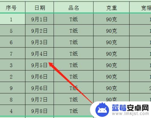 wps表格怎么排列日期手机 WPS表格日期排序教程