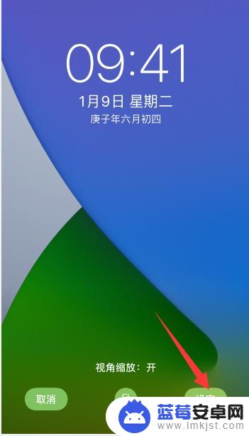 苹果手机怎么设置锁屏和壁纸 iphone怎么设置锁屏和主屏幕壁纸不同步