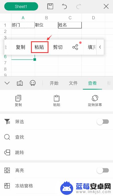 手机怎么复制粘贴表格 手机WPS Office表格复制和粘贴快捷键