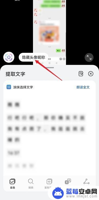 苹果手机怎么截图不显示对方的头像 微信截图如何隐藏好友头像和昵称