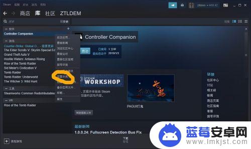 steam设置分类名字 Steam怎么设置分类