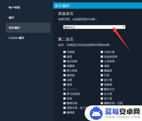 steam的偏好设置 steam偏好设置如何调整