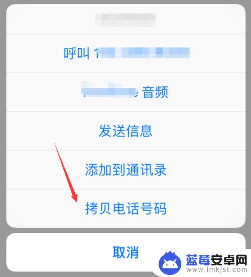 苹果手机怎么复制短信号码 iPhone 短信 中的号码怎么复制