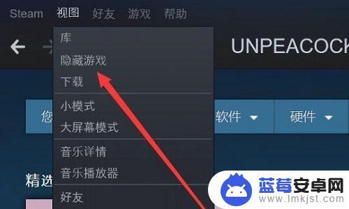 steam被隐藏的游戏在哪 steam隐藏游戏在哪里找