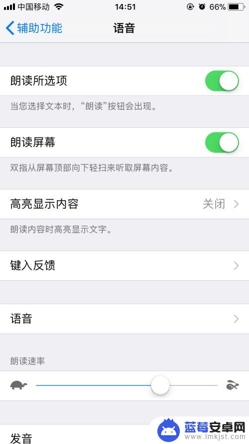 如何设置朗读苹果手机 iPhone怎样打开朗读功能