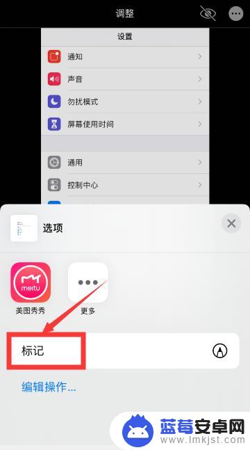 苹果手机上编辑照片加箭头和方框 如何在苹果手机ios13中给图片添加箭头和矩形框标注