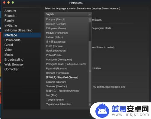 mac 的steam怎么改中文 Mac Steam中文设置教程