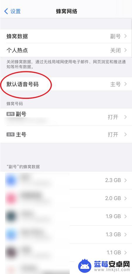 iphone拨打电话如何设置默认用主号 苹果手机默认主号码打电话的设置方法