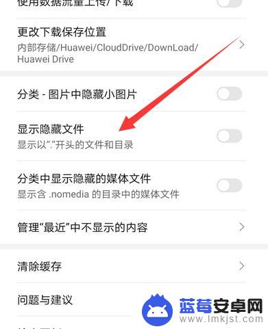华为手机怎么看隐藏的文件 华为手机怎么显示隐藏文件