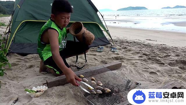 抖音海边烧烤视频(抖音海边烧烤视频怎么拍)