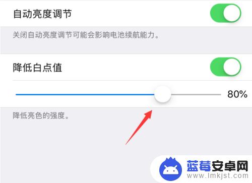 苹果手机白点怎么降低 苹果iPhone手机白点值调节设置在哪里