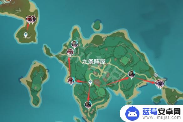 原神 刀tan 《原神》刀镡采集路线分享