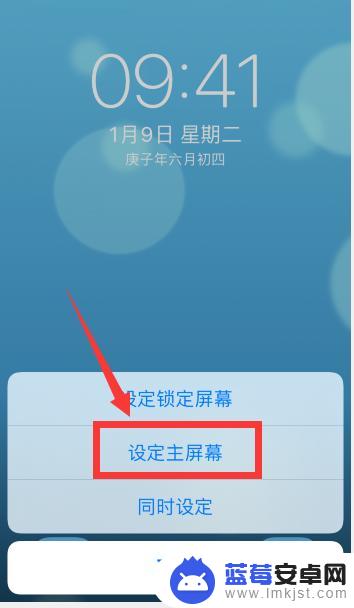 苹果手机怎么设置锁屏和桌面不同 如何在苹果手机上设置锁屏和主屏幕的壁纸不同