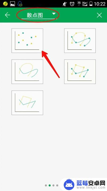 怎么设置手机曲线 WPS手机版画散点图添加趋势线步骤