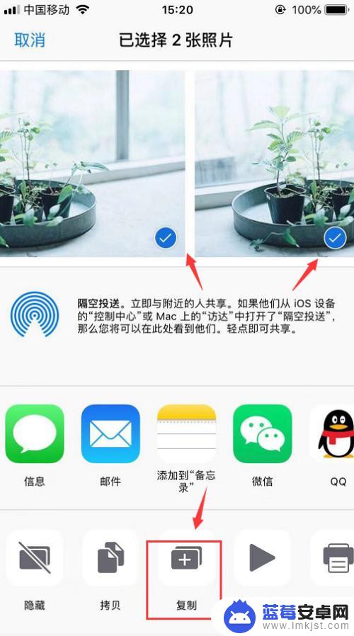 手机相册照片怎么复制 iPhone怎么在相册里选择并复制多张照片