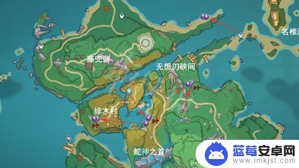 原神里紫晶块的位置 《原神》紫晶块采集路线攻略