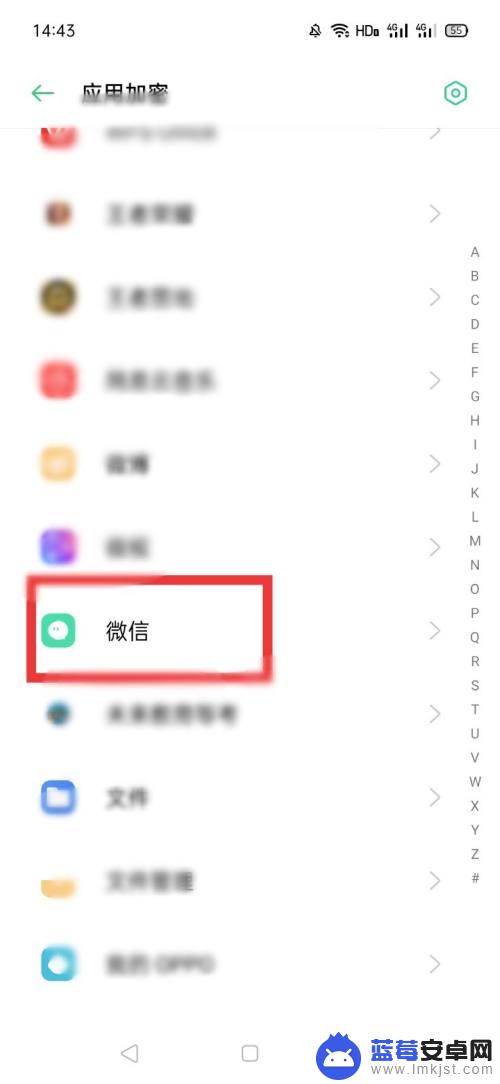 oppo手机设置微信密码锁 oppo手机微信密码锁设置教程