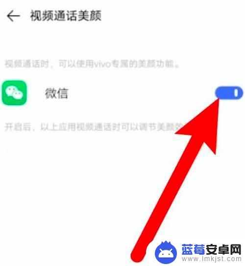 vivo手机微信视频聊天怎么开瘦脸 vivo手机微信视频通话如何开启自动美颜