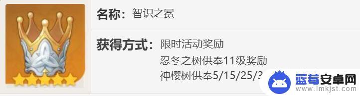 原神知识之冕有几个 《原神》一共有几个智识之冕