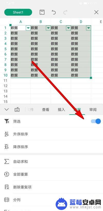 手机wps怎么筛选表格 手机WPS Office表格筛选功能教程