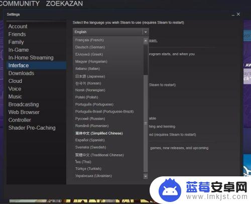 steam吧中文 Steam怎样改成中文界面