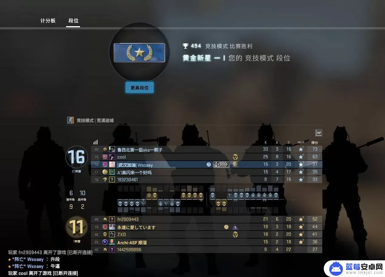 csgo如何看自己段位 CSGO段位系统