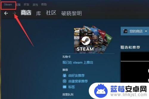 steam 游戏分享 Steam如何共享游戏库教程