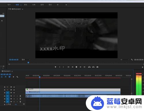 如何制作动态水印图片手机 Premiere动态水印特效制作