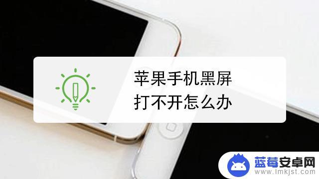 苹果手机为什么黑屏打不开怎么办 苹果 iPhone 黑屏开不了机怎么修