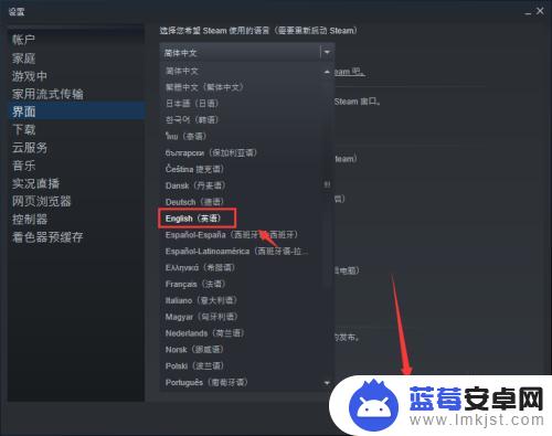 steam改英语 怎么在Steam上更改游戏语言为中文