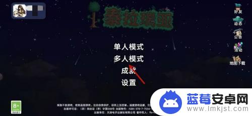 泰拉瑞亚怎么进其他人房间 泰拉瑞亚手游如何加入别人的房间