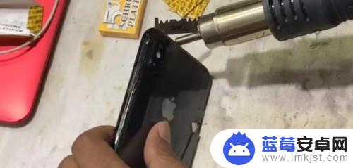 苹果手机镜头玻璃怎么拆除 iPhoneX换后盖玻璃步骤详解