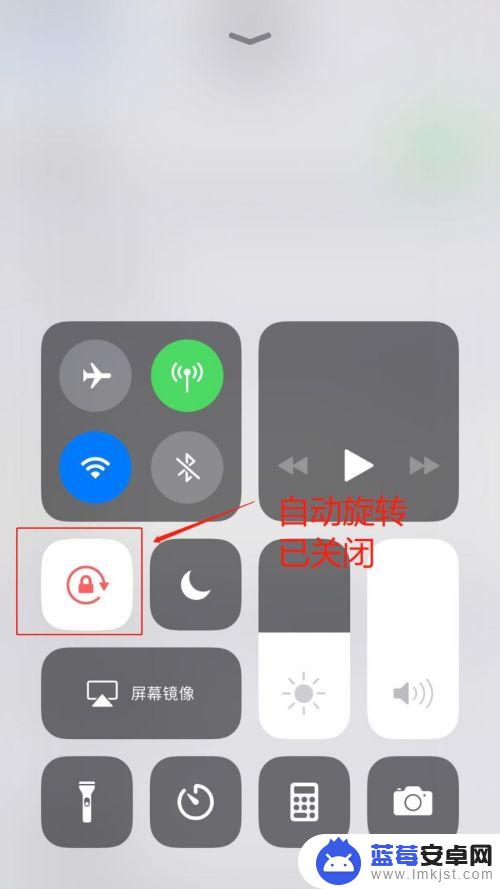 关闭屏幕旋转怎么设置苹果手机 苹果手机关闭屏幕旋转的方法