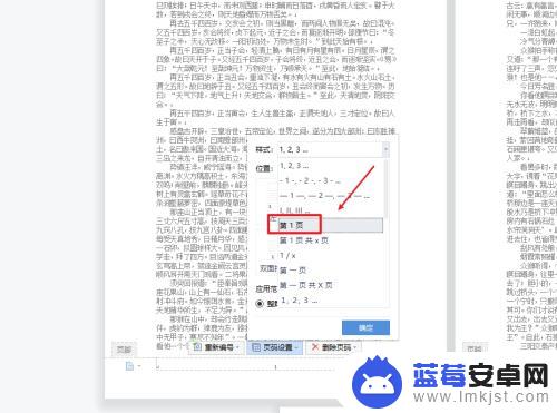 手机页码显示数字怎么设置 设置了页码但无法正常显示