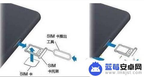 虹米手机卡如何装 红米note11Pro 卡槽位置示意图