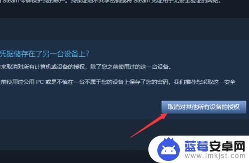 steam怎么退出其他设备账号密码 如何在Steam上取消所有设备的授权