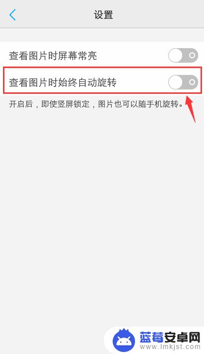 如何使图片不移动vivo手机 vivo手机图片自动旋转关闭方法