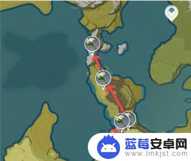 原神绝云间在哪里有清心 原神清心采集路线图分享