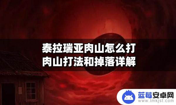 泰拉瑞亚国际服肉山怎么打 泰拉瑞亚肉山打法和奖励介绍