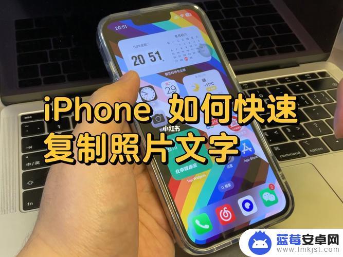 苹果手机如何照片复制字体 iPhone12 照片中复制文字