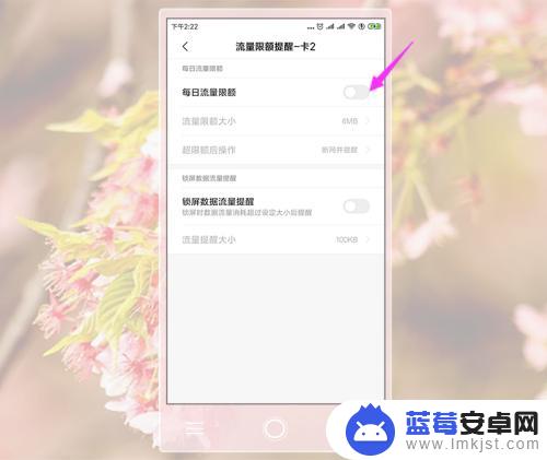 手机如何设定每日流量 小米手机如何设置每天的流量使用限制