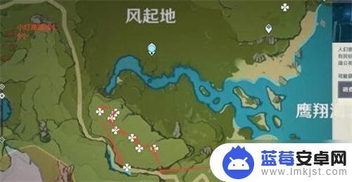 小灯草原神在哪里采 原神小灯草分布图